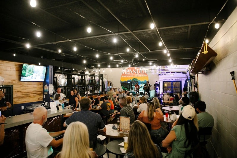 Meander Brewing taproom